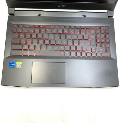 【最速発送】MSI Katana GF66 11UD MS-1582 i7-11800H 16GB M.2 SSD 512GB RTX 3050 Ti 75.9%【難有】