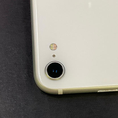 【全額返金保証】【最速発送】Apple iPhone iPhone SE（第2世代） 64GB ホワイト SIMフリー 動作確認済 75%