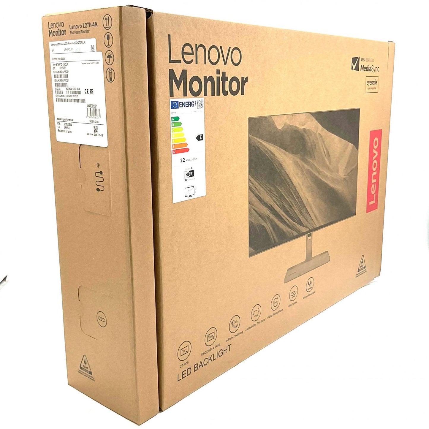 【全額返金保証】【最速発送】Lenovo L27h-4A 27インチ 新品未開封 即納OK