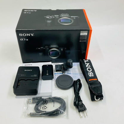 【全額返金保証】【最速発送】Sony デジタル一眼 ILCE-7SM3 ブラック 美品 動作確認済