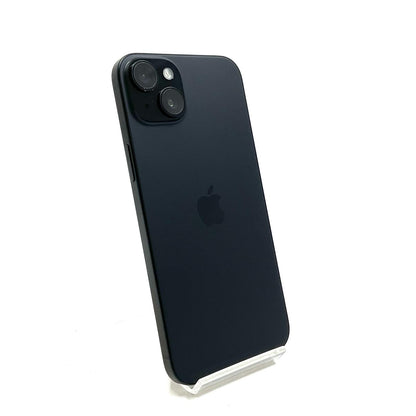 【全額返金保証】【最速発送】Apple iPhone iPhone 15 Plus 128GB ブラック au 白ロム 美品 動作確認済 99%