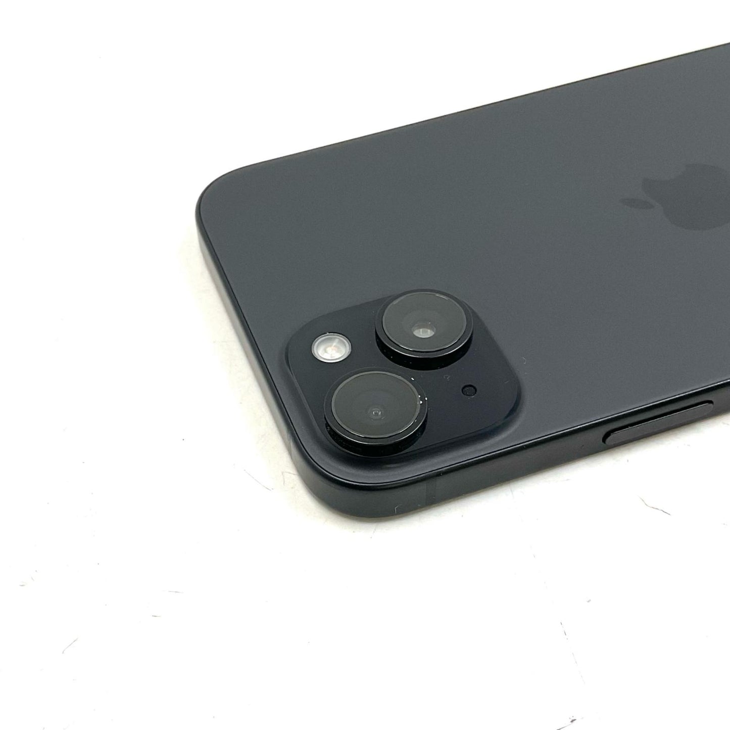 【全額返金保証】【最速発送】Apple iPhone iPhone 15 Plus 128GB ブラック au 白ロム 美品 動作確認済 99%