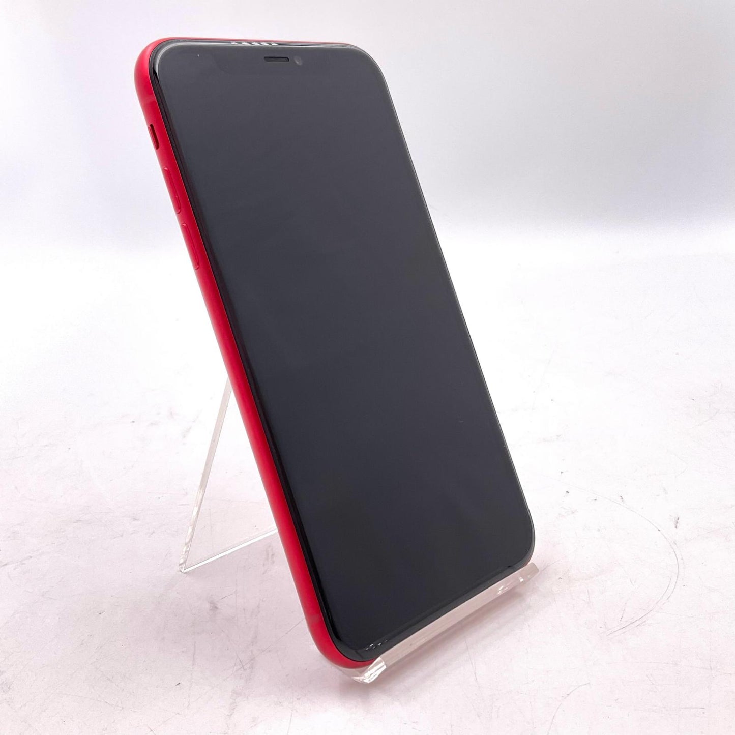 【全額返金保証】【最速発送】Apple iPhone iPhone 11 64GB レッド au SIMフリー 白ロム 動作確認済 77%