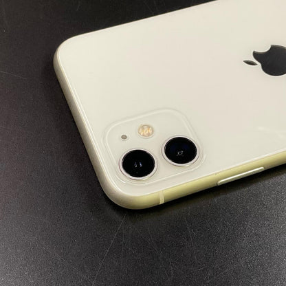 【全額返金保証】【最速発送】Apple iPhone iPhone 11 64GB ホワイト Softbank SIMフリー 白ロム 動作確認済 77%