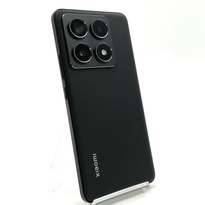 【全額返金保証】【最速発送】Xiaomi Xiaomi 14T Pro 512GB チタンブラック SIMフリー 2407FPN8ER 白ロム 美品 動作確認済