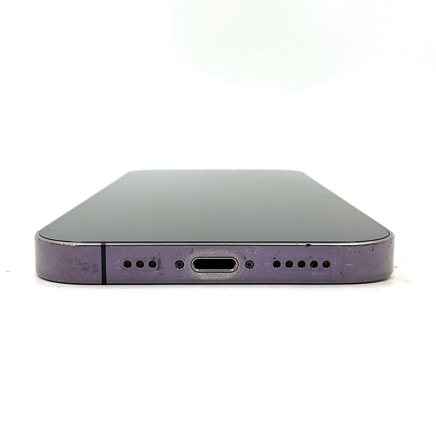 【全額返金保証】【最速発送】Apple iPhone iPhone 14 Pro 256GB ディープパープル Softbank SIMフリー 白ロム 動作確認済 77%