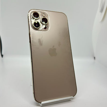 【最速発送】Apple iPhone iPhone 12 Pro Max 128GB ゴールド SIMフリー【難有】 73%