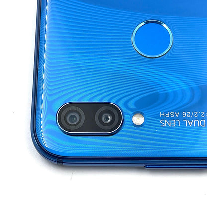 【全額返金保証】【最速発送】Huawei P20 lite 64GB クラインブルー au HWV32 白ロム 超美品 動作確認済
