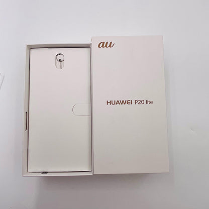 【全額返金保証】【最速発送】Huawei P20 lite 64GB クラインブルー au HWV32 白ロム 超美品 動作確認済
