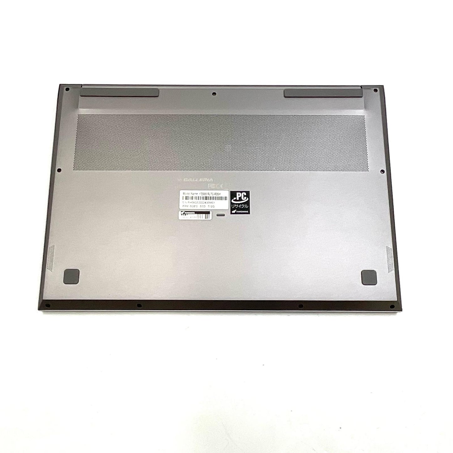 【最速発送】ドスパラ GALLERIA ゲーミングノートパソコン RL7C-R35H intel core i7-12700H 32GB M.2 SSD 512GB M.2 SSD 500GB NVIDIA GeForce RTX 3050 Laptop 77%【難有】