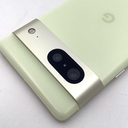 【全額返金保証】【最速発送】Google Pixel 7 128GB Lemongrass au G03Z5 白ロム 美品 動作確認済