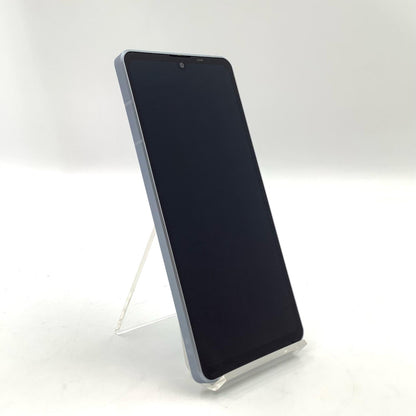 【全額返金保証】【最速発送】SHARP AQUOS sense7 128GB ブルー SIMフリー SH-M24 白ロム 美品 動作確認済