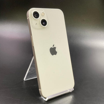 【全額返金保証】【最速発送】Apple iPhone iPhone 13 128GB スターライト au 白ロム 動作確認済 78%