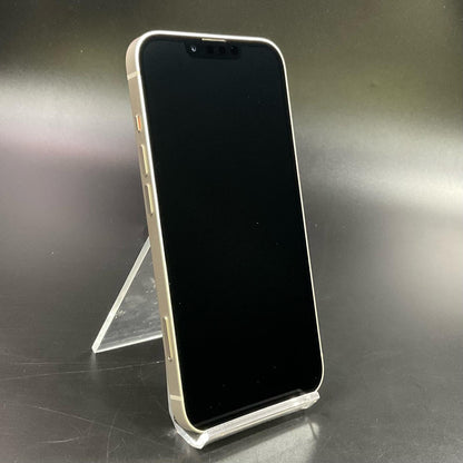 【全額返金保証】【最速発送】Apple iPhone iPhone 13 128GB スターライト au 白ロム 動作確認済 78%