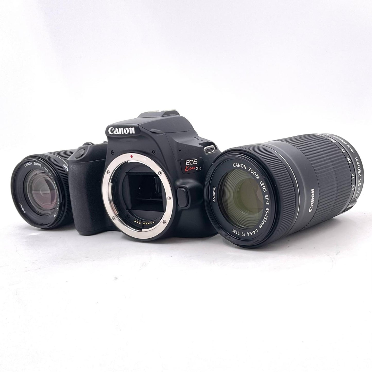 【全額返金保証】【最速発送】Canon デジタル一眼 EOS Kiss X10 ダブルズームキット 美品 動作確認済