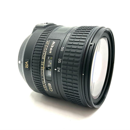 【全額返金保証】【最速発送】Nikon AF-S NIKKOR 24-85mm f/3.5-4.5G ED VR 美品 動作確認済