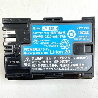 【全額返金保証】【最速発送】Canon LP-E6NH 美品 動作確認済
