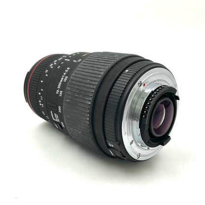 【全額返金保証】【最速発送】SIGMA APO 70-300mm F4-5.6 DG MACRO (ﾆｺﾝ AF) 動作確認済