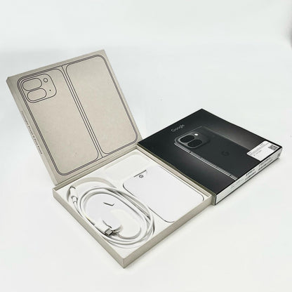【全額返金保証】【最速発送】Google Pixel ９pro Fold 256GB ブラック au SIMフリー 白ロム 美品 動作確認済