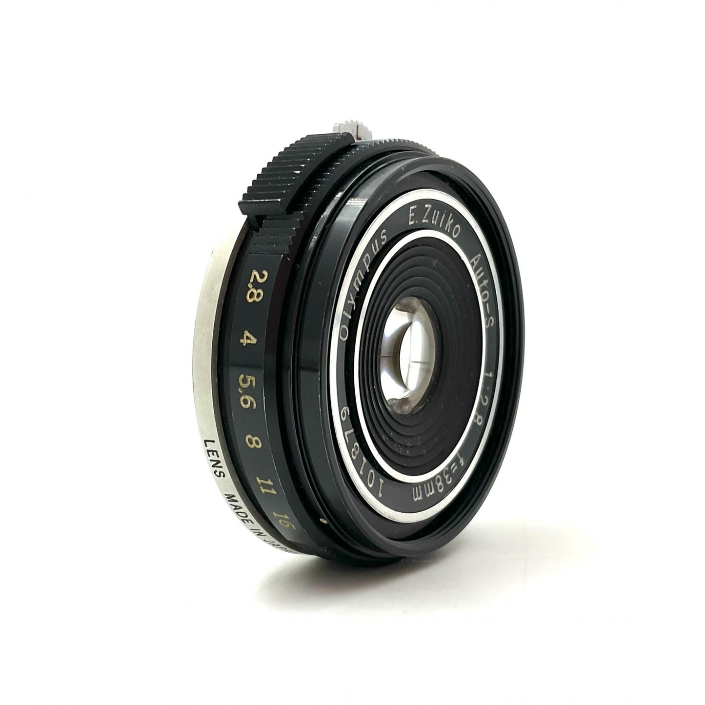 【最速発送】OLYMPUS E.Zuiko Auto-S 38mm F2.8【難有】