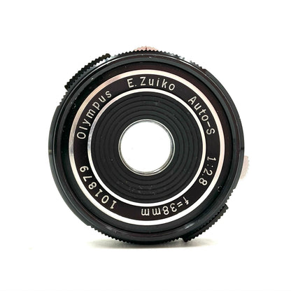 【最速発送】OLYMPUS E.Zuiko Auto-S 38mm F2.8【難有】