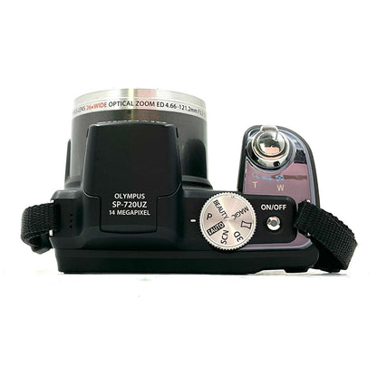 【最速発送】OLYMPUS コンパクトデジタルカメラ SP-720UZ ブラック【難有】