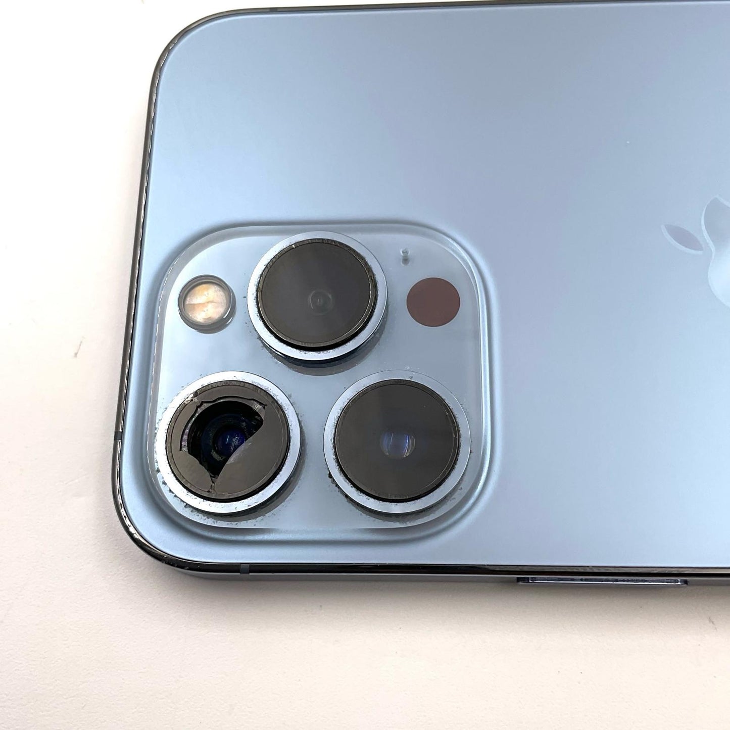 【最速発送】Apple iPhone iPhone 13 Pro 128GB シエラブルー SIMフリー 白ロム【難有】 76%