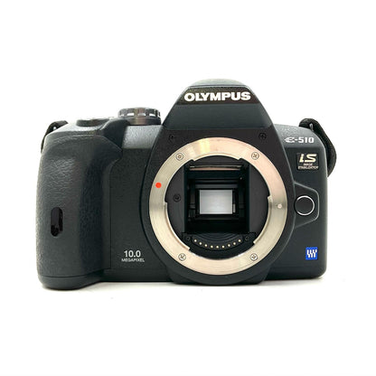 【全額返金保証】【最速発送】OLYMPUS デジタル一眼 E-510 ボディ ブラック 動作確認済