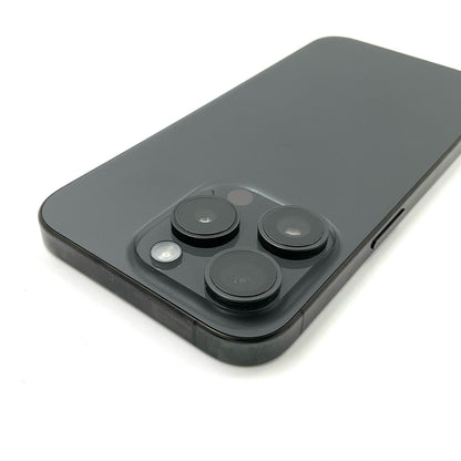 【全額返金保証】【最速発送】Apple iPhone iPhone Pro 15 Pro 128GB ブラックチタニウム au SIMフリー 白ロム 美品 動作確認済 85%