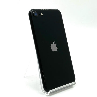 【全額返金保証】【最速発送】Apple iPhone iPhone SE（第2世代） 64GB ブラック Softbank SIMフリー 白ロム 動作確認済 74%