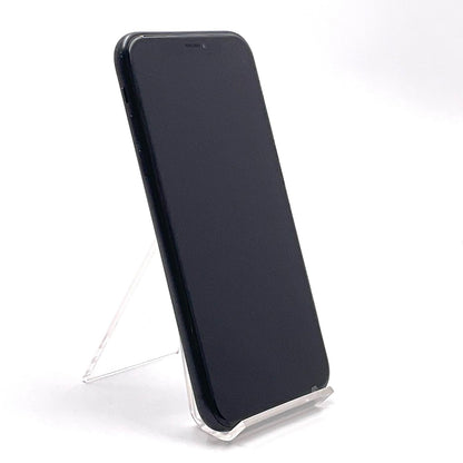 【最速発送】Apple iPhone iPhone XR 64GB ブラック au SIMフリー 白ロム【難有】 85%