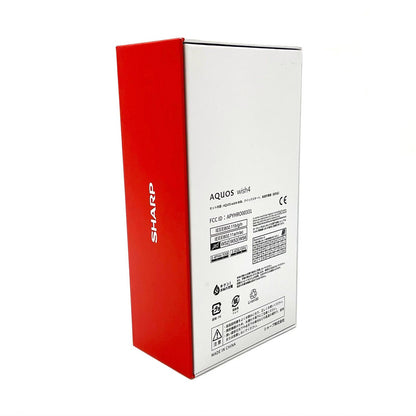 【全額返金保証】【最速発送】SHARP AQUOS wish4 ブラック Softbank A403SH 新品未開封 即納OK