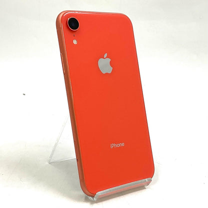 【全額返金保証】【最速発送】Apple iPhone iPhone XR 64GB コーラル Softbank SIMフリー 白ロム 動作確認済 82%