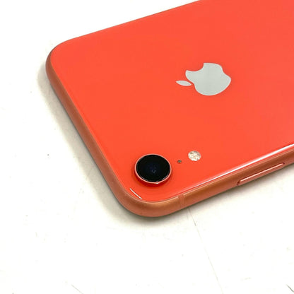 【全額返金保証】【最速発送】Apple iPhone iPhone XR 64GB コーラル Softbank SIMフリー 白ロム 動作確認済 82%