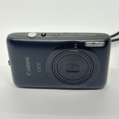 【全額返金保証】【最速発送】Canon コンパクトデジタルカメラ IXY 400F ブラック 動作確認済