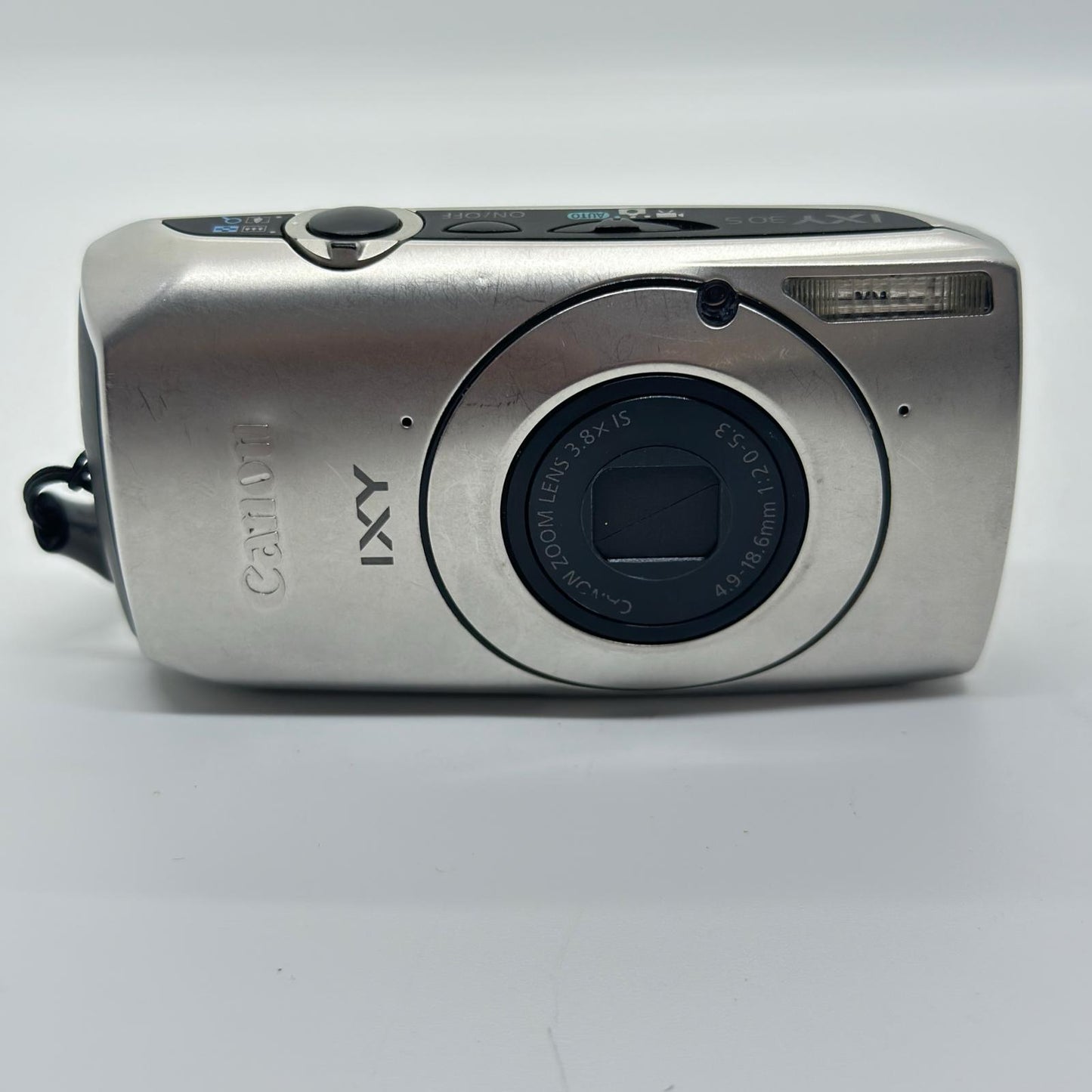 【全額返金保証】【最速発送】Canon コンパクトデジタルカメラ IXY 30S シルバー 動作確認済