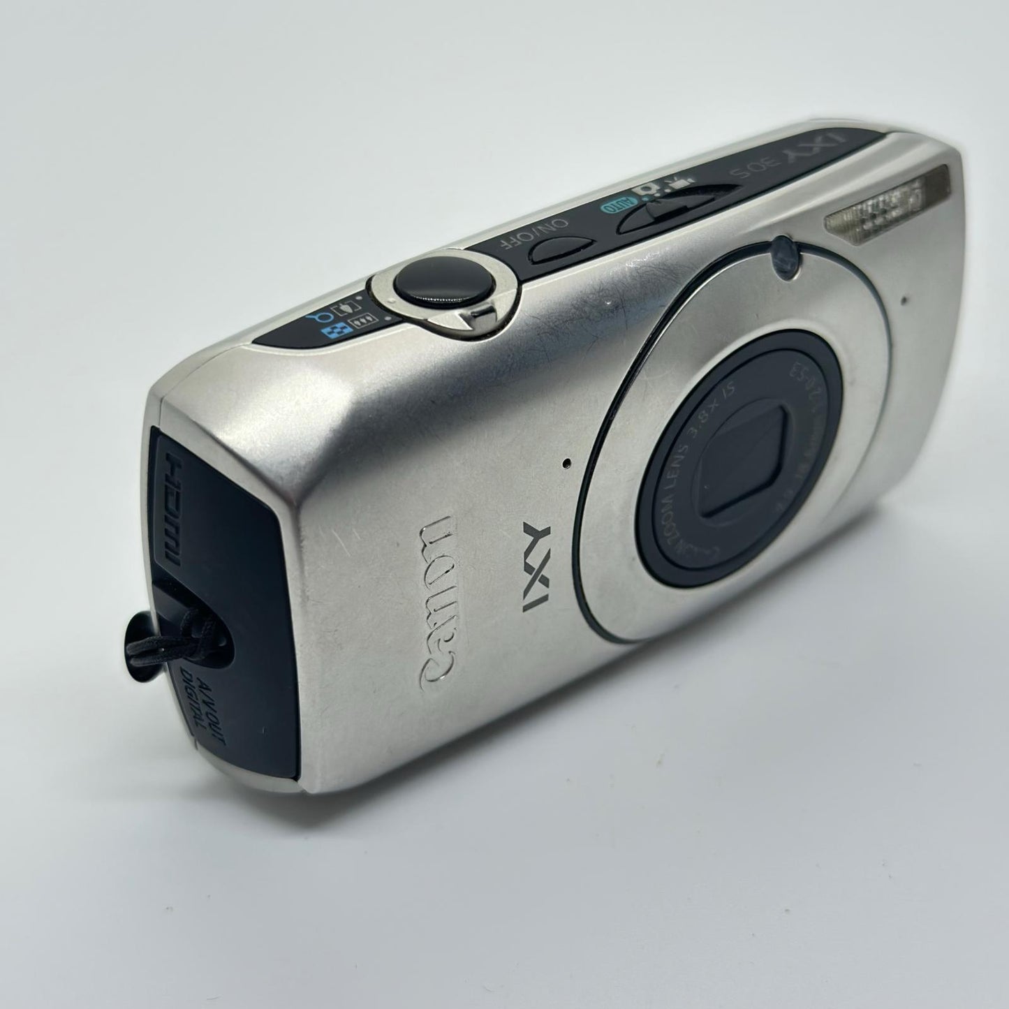 【全額返金保証】【最速発送】Canon コンパクトデジタルカメラ IXY 30S シルバー 動作確認済