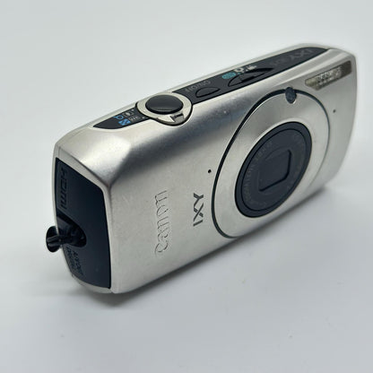 【全額返金保証】【最速発送】Canon コンパクトデジタルカメラ IXY 30S シルバー 動作確認済