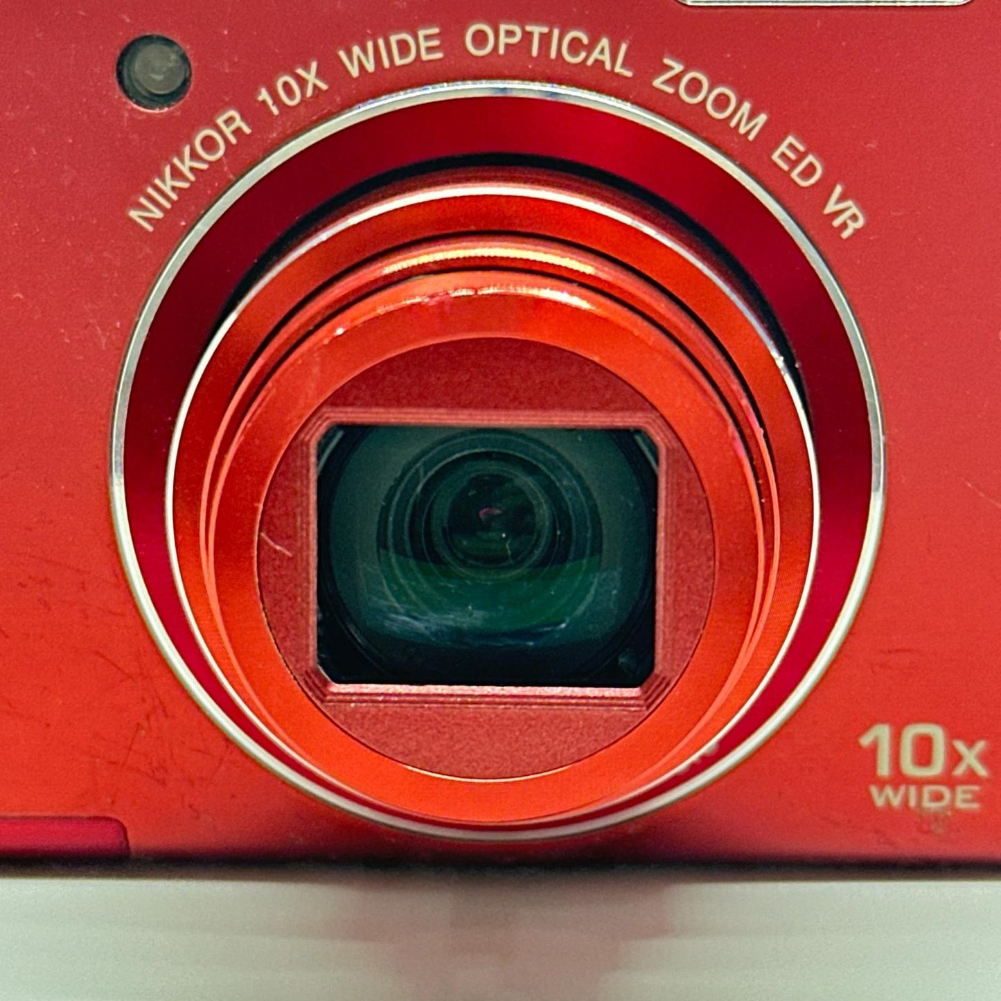 【全額返金保証】【最速発送】Nikon コンパクトデジタルカメラ COOLPIX S6200 レッド 動作確認済