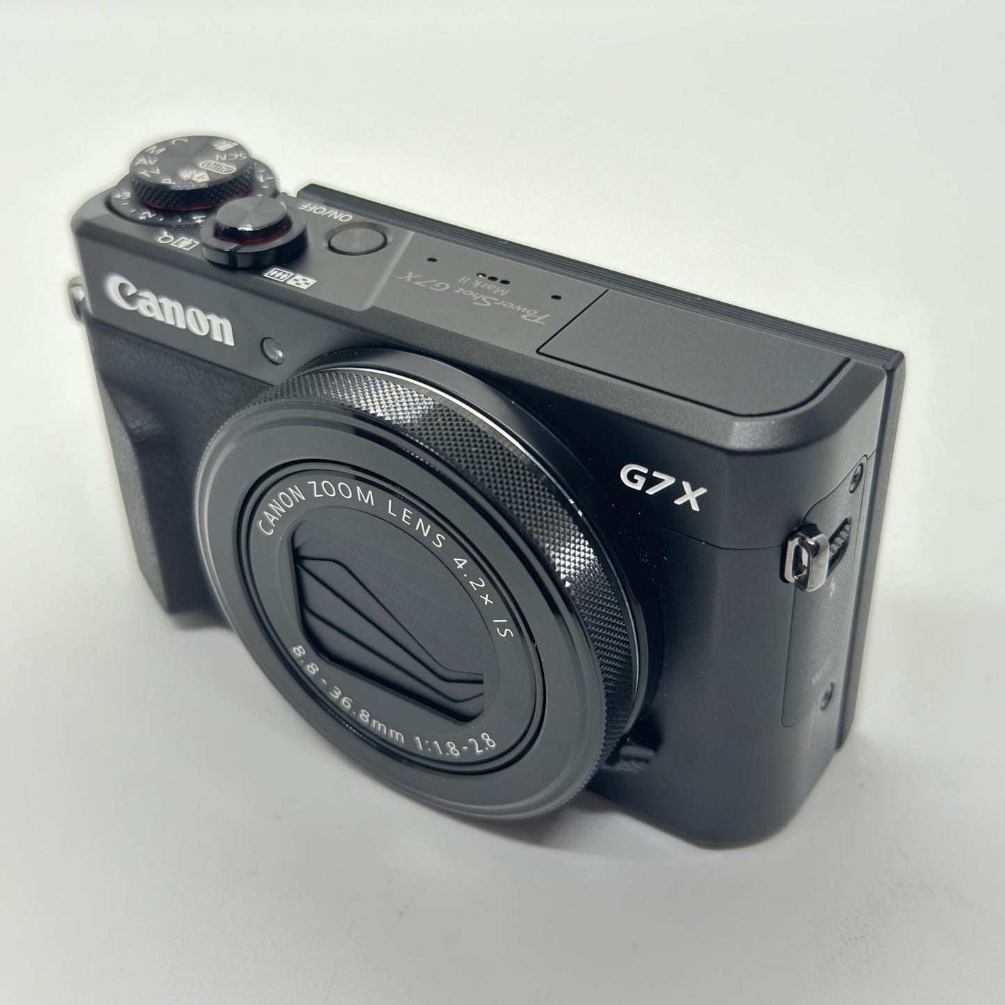 【全額返金保証】【最速発送】Canon コンパクトデジタルカメラ PowerShot G7X MarkⅡ 動作確認済