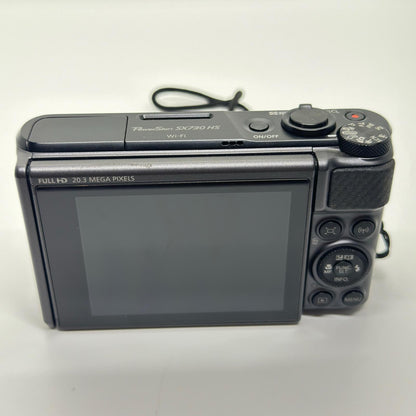 【全額返金保証】【最速発送】Canon コンパクトデジタルカメラ PowerShot SX730 ブラック 動作確認済