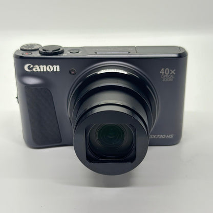 【全額返金保証】【最速発送】Canon コンパクトデジタルカメラ PowerShot SX730 ブラック 動作確認済