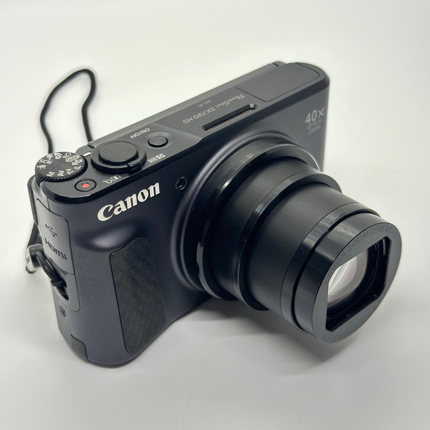 【全額返金保証】【最速発送】Canon コンパクトデジタルカメラ PowerShot SX730 ブラック 動作確認済