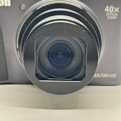 【全額返金保証】【最速発送】Canon コンパクトデジタルカメラ PowerShot SX730 ブラック 動作確認済