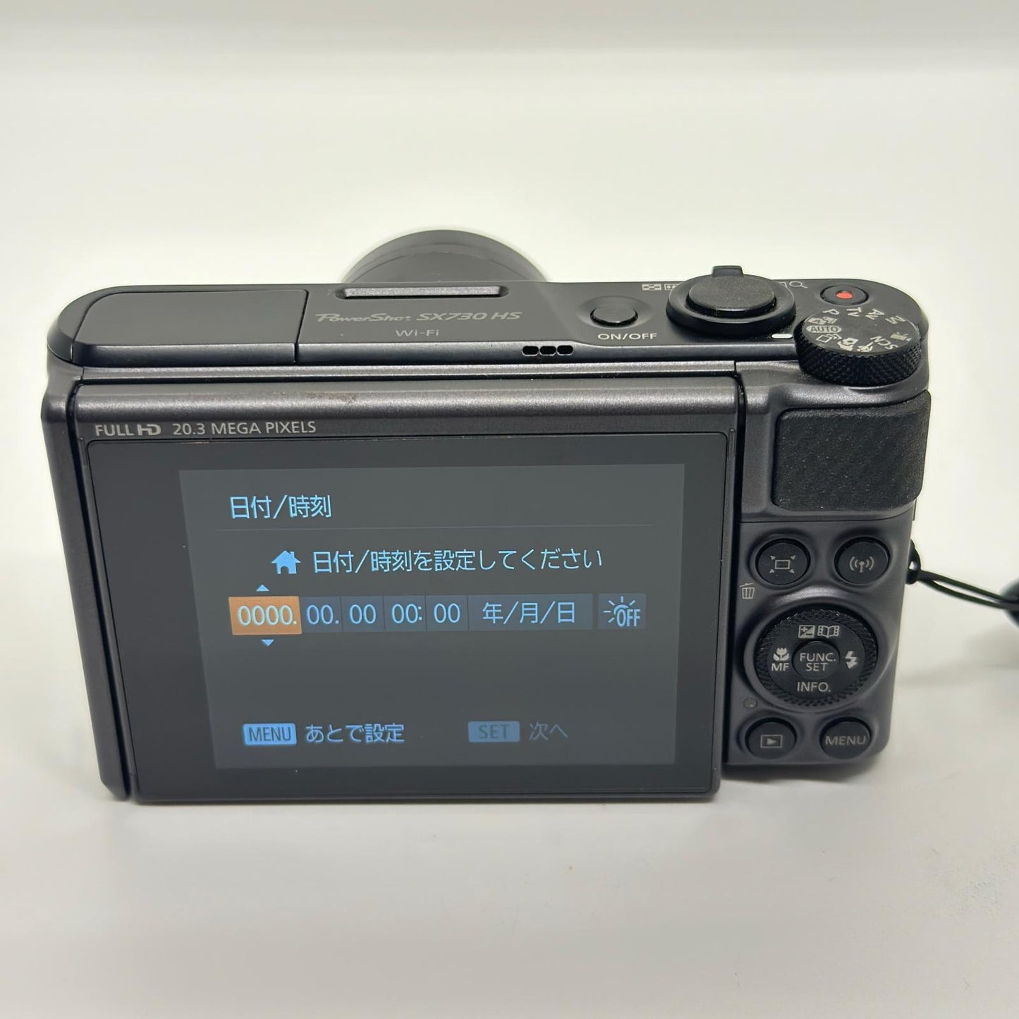 【全額返金保証】【最速発送】Canon コンパクトデジタルカメラ PowerShot SX730 ブラック 動作確認済
