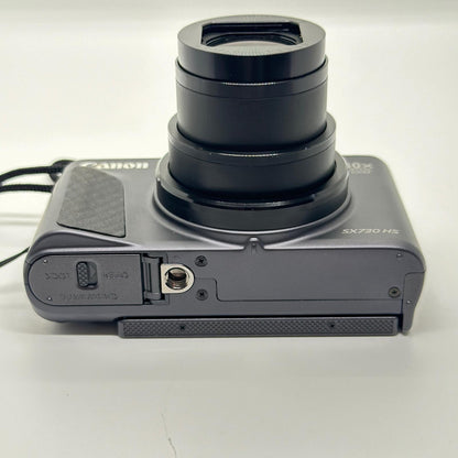 【全額返金保証】【最速発送】Canon コンパクトデジタルカメラ PowerShot SX730 ブラック 動作確認済