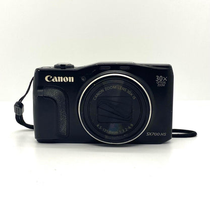 【全額返金保証】【最速発送】Canon コンパクトデジタルカメラ PowerShot SX700 HS ブラック 動作確認済