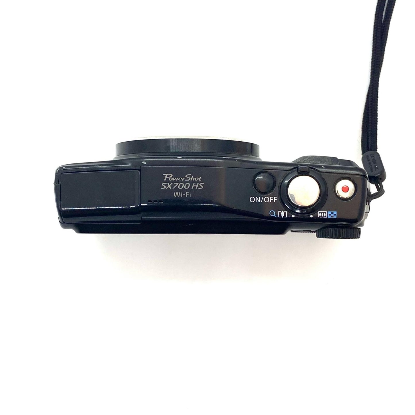 【全額返金保証】【最速発送】Canon コンパクトデジタルカメラ PowerShot SX700 HS ブラック 動作確認済