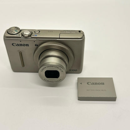 【最速発送】Canon コンパクトデジタルカメラ PowerShot S100 シルバー【難有】