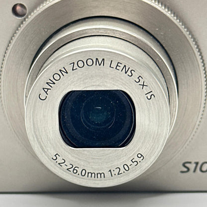 【最速発送】Canon コンパクトデジタルカメラ PowerShot S100 シルバー【難有】